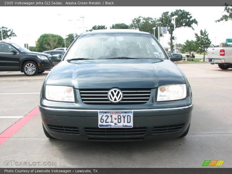 Alaska Green Metallic / Black 2005 Volkswagen Jetta GLS Sedan