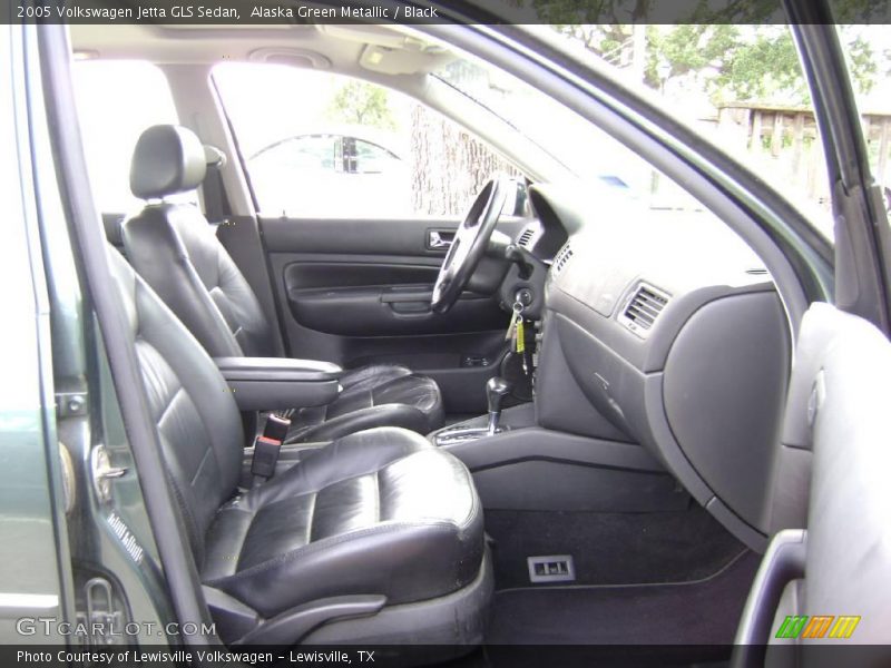 Alaska Green Metallic / Black 2005 Volkswagen Jetta GLS Sedan