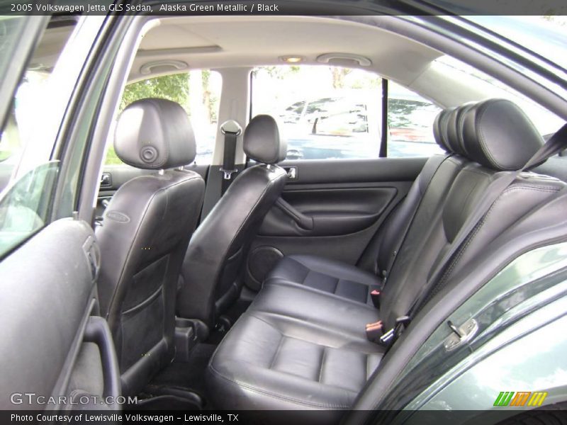 Alaska Green Metallic / Black 2005 Volkswagen Jetta GLS Sedan