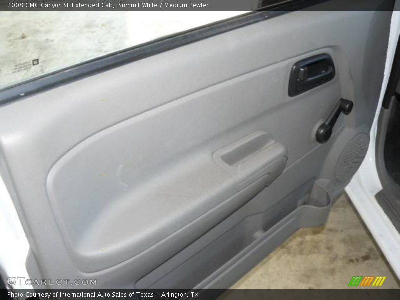Summit White / Medium Pewter 2008 GMC Canyon SL Extended Cab