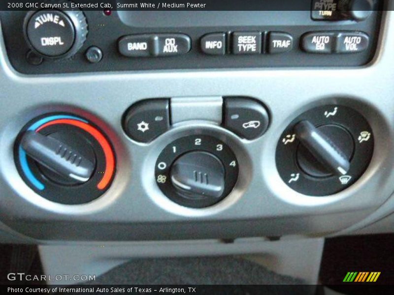 Summit White / Medium Pewter 2008 GMC Canyon SL Extended Cab