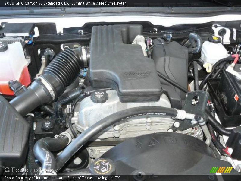 Summit White / Medium Pewter 2008 GMC Canyon SL Extended Cab