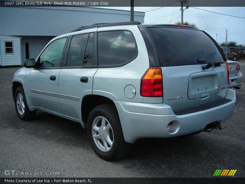 Silver Mist Metallic / Light Gray 2007 GMC Envoy SLE 4x4