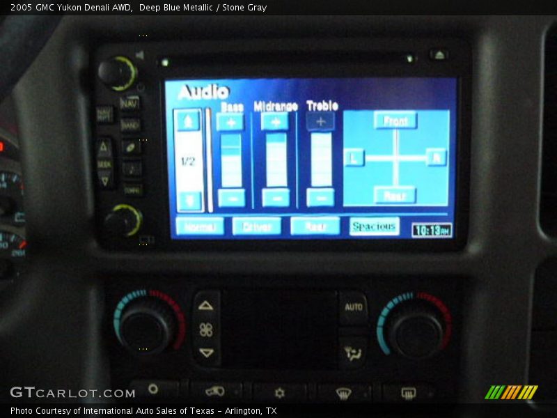 Deep Blue Metallic / Stone Gray 2005 GMC Yukon Denali AWD