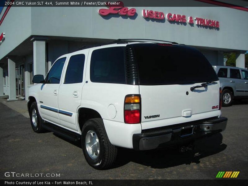Summit White / Pewter/Dark Pewter 2004 GMC Yukon SLT 4x4