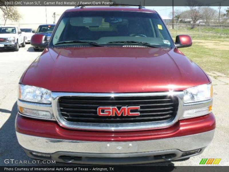 Garnet Red Metallic / Pewter/Dark Pewter 2003 GMC Yukon SLT
