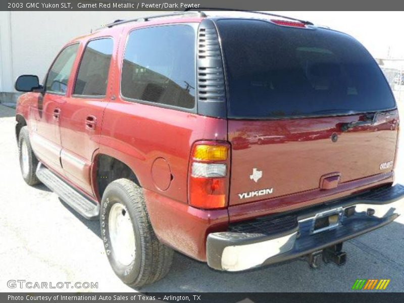 Garnet Red Metallic / Pewter/Dark Pewter 2003 GMC Yukon SLT