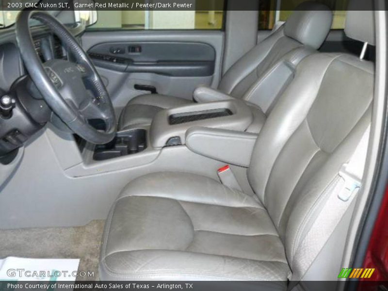 Garnet Red Metallic / Pewter/Dark Pewter 2003 GMC Yukon SLT