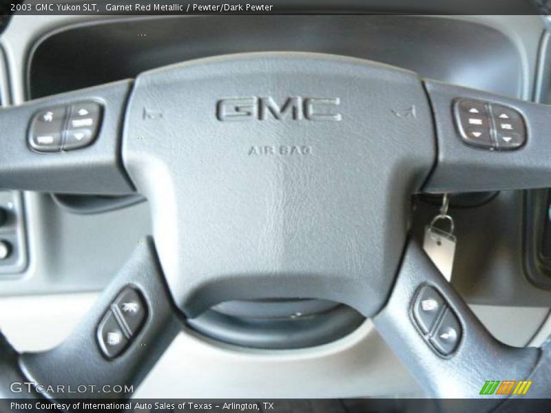 Garnet Red Metallic / Pewter/Dark Pewter 2003 GMC Yukon SLT