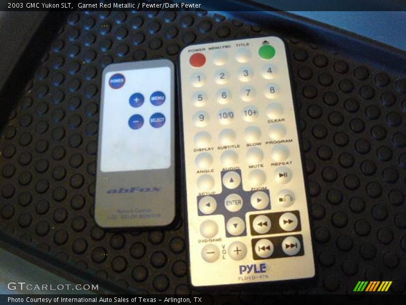 Garnet Red Metallic / Pewter/Dark Pewter 2003 GMC Yukon SLT