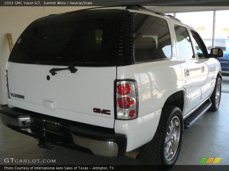 Summit White / Neutral/Shale 2003 GMC Yukon SLT