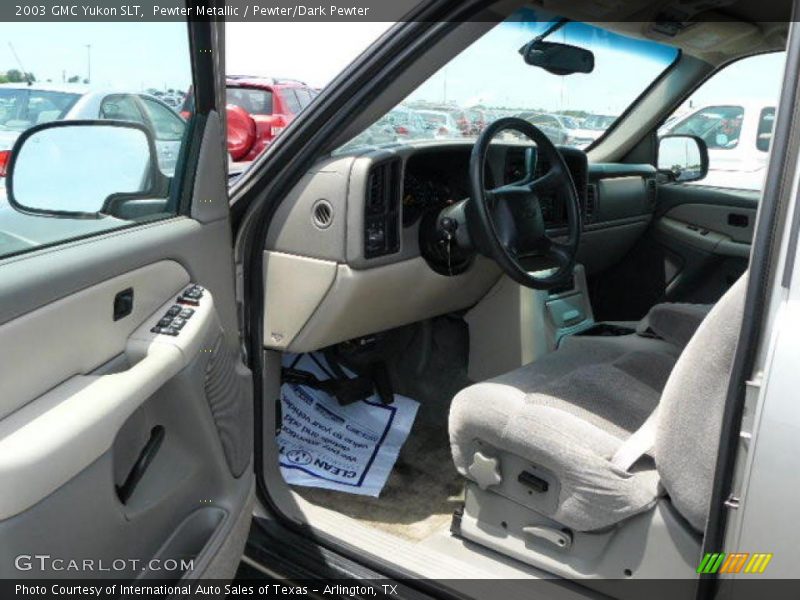 Pewter Metallic / Pewter/Dark Pewter 2003 GMC Yukon SLT