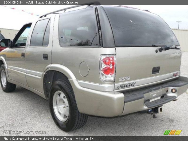 Topaz Gold Metallic / Graphite 2000 GMC Jimmy SLE