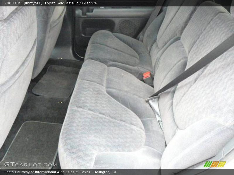 Topaz Gold Metallic / Graphite 2000 GMC Jimmy SLE