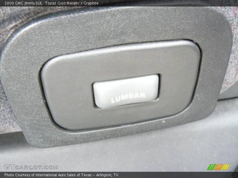 Topaz Gold Metallic / Graphite 2000 GMC Jimmy SLE