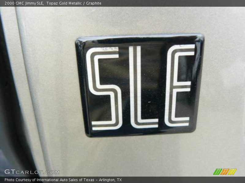 Topaz Gold Metallic / Graphite 2000 GMC Jimmy SLE