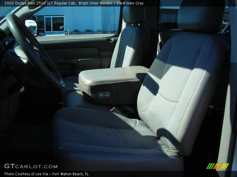 Bright Silver Metallic / Dark Slate Gray 2003 Dodge Ram 2500 SLT Regular Cab