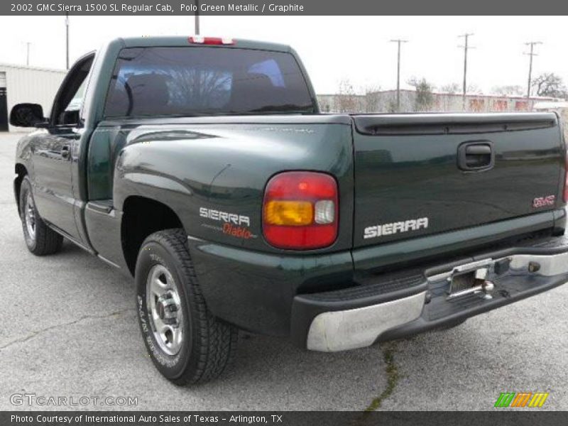 Polo Green Metallic / Graphite 2002 GMC Sierra 1500 SL Regular Cab