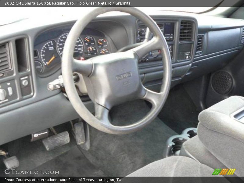 Polo Green Metallic / Graphite 2002 GMC Sierra 1500 SL Regular Cab