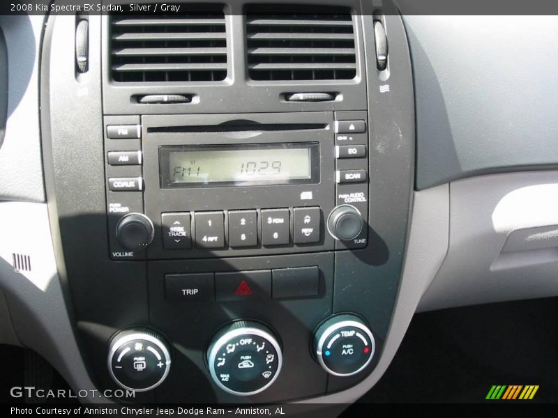 Silver / Gray 2008 Kia Spectra EX Sedan