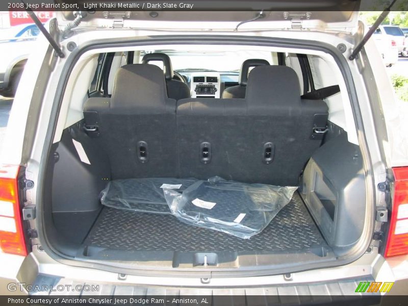 Light Khaki Metallic / Dark Slate Gray 2008 Jeep Patriot Sport