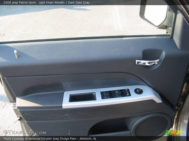 Light Khaki Metallic / Dark Slate Gray 2008 Jeep Patriot Sport