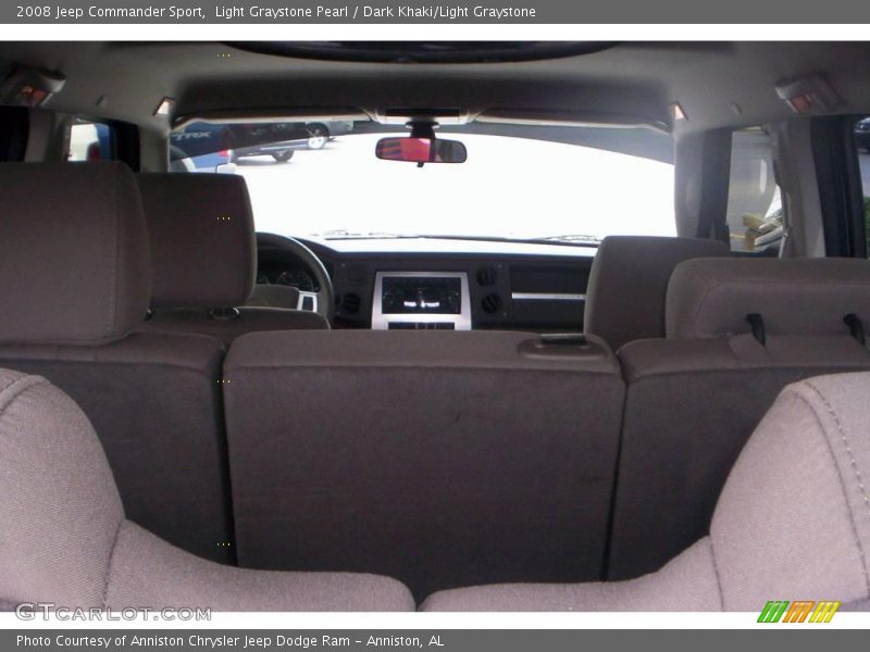 Light Graystone Pearl / Dark Khaki/Light Graystone 2008 Jeep Commander Sport