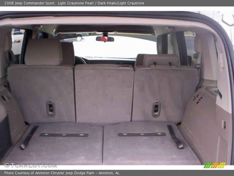 Light Graystone Pearl / Dark Khaki/Light Graystone 2008 Jeep Commander Sport