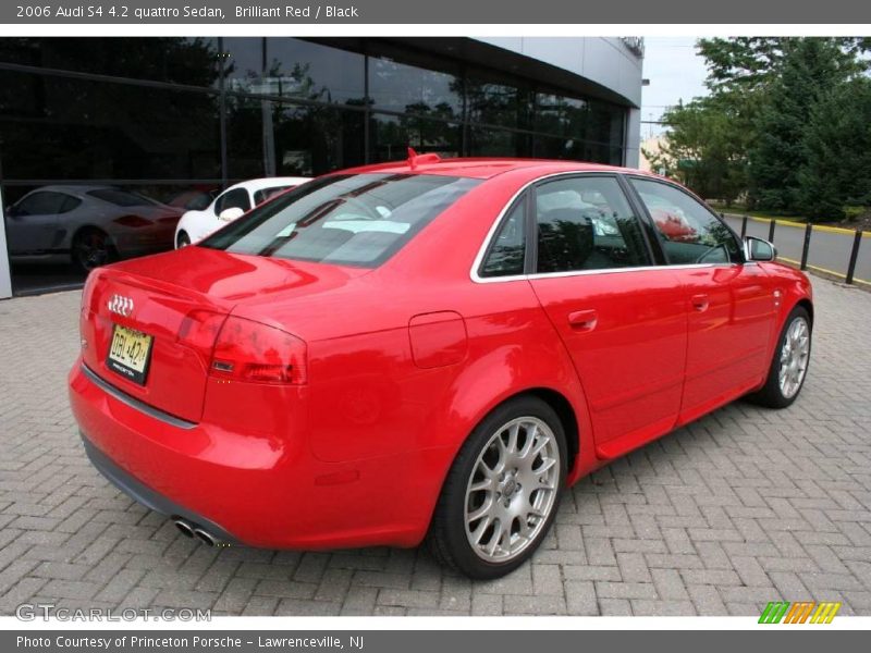 Brilliant Red / Black 2006 Audi S4 4.2 quattro Sedan