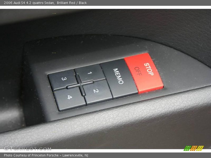 Brilliant Red / Black 2006 Audi S4 4.2 quattro Sedan