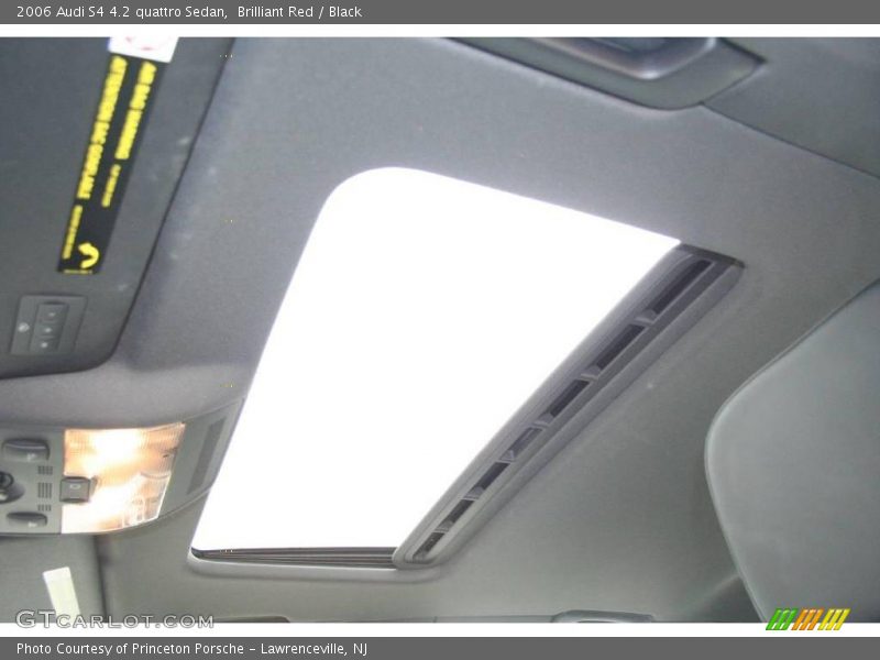 Brilliant Red / Black 2006 Audi S4 4.2 quattro Sedan