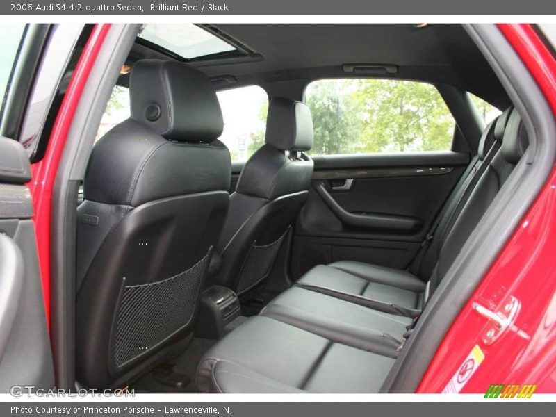 Brilliant Red / Black 2006 Audi S4 4.2 quattro Sedan