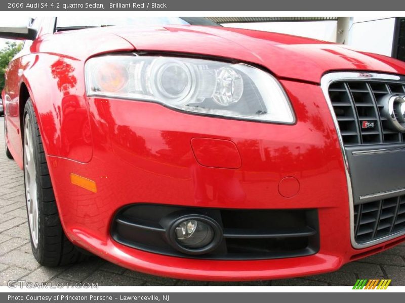 Brilliant Red / Black 2006 Audi S4 4.2 quattro Sedan