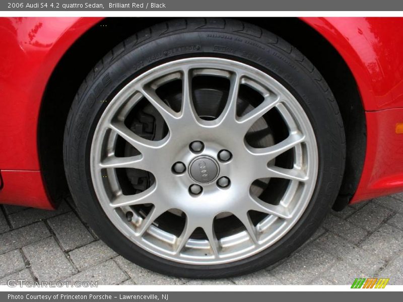 Brilliant Red / Black 2006 Audi S4 4.2 quattro Sedan