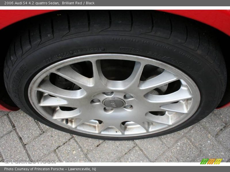 Brilliant Red / Black 2006 Audi S4 4.2 quattro Sedan