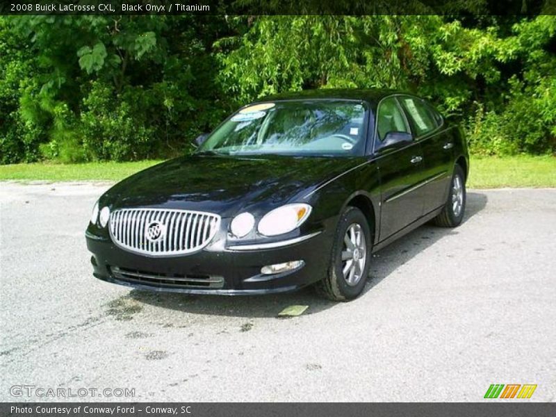 Black Onyx / Titanium 2008 Buick LaCrosse CXL