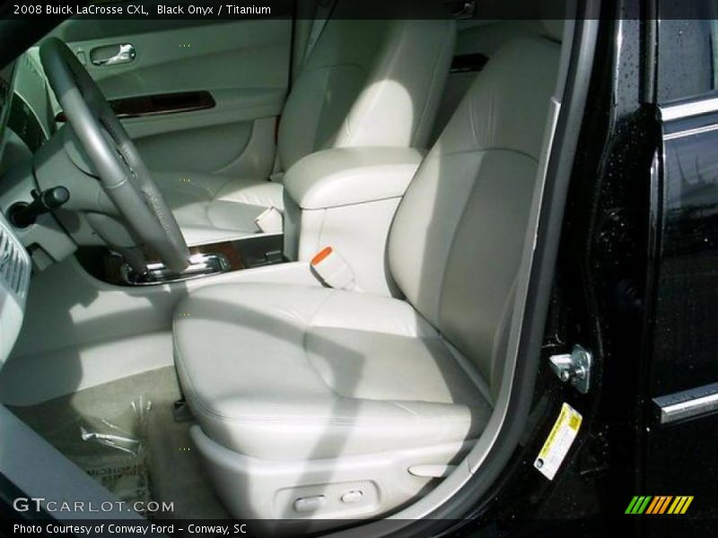 Black Onyx / Titanium 2008 Buick LaCrosse CXL