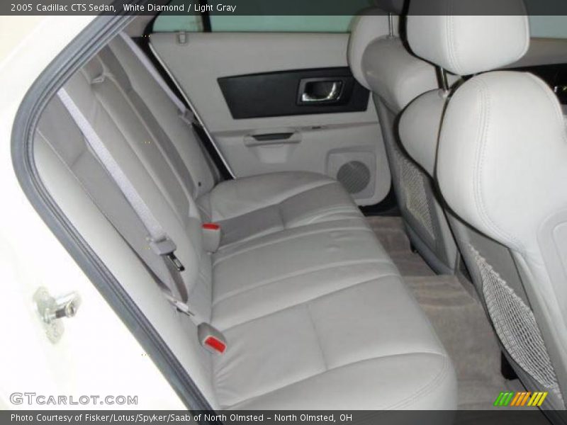 White Diamond / Light Gray 2005 Cadillac CTS Sedan