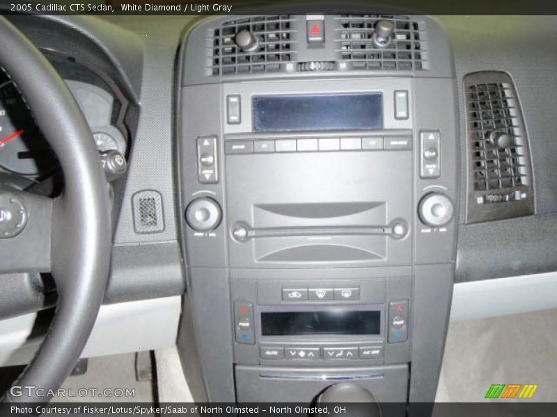 White Diamond / Light Gray 2005 Cadillac CTS Sedan