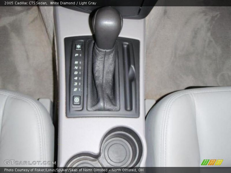 White Diamond / Light Gray 2005 Cadillac CTS Sedan