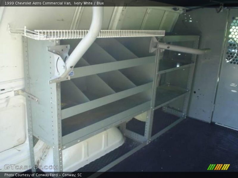 Ivory White / Blue 1999 Chevrolet Astro Commercial Van