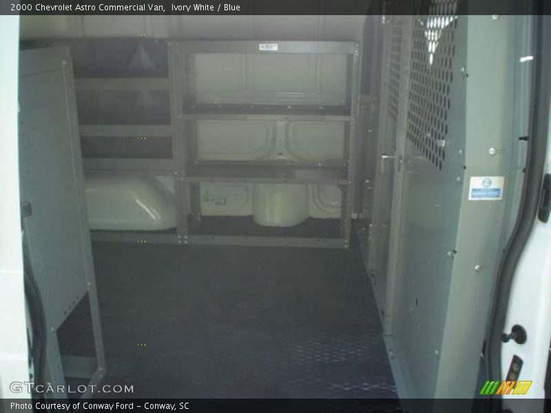 Ivory White / Blue 2000 Chevrolet Astro Commercial Van