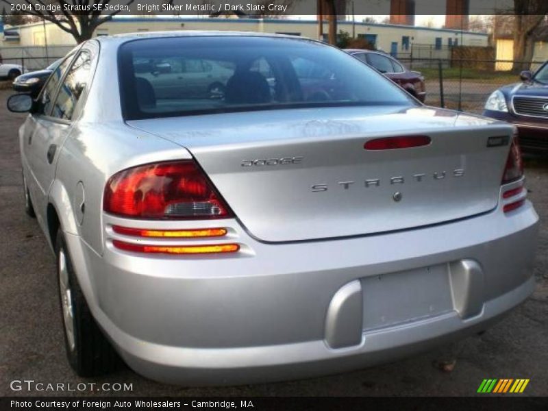 Bright Silver Metallic / Dark Slate Gray 2004 Dodge Stratus SE Sedan