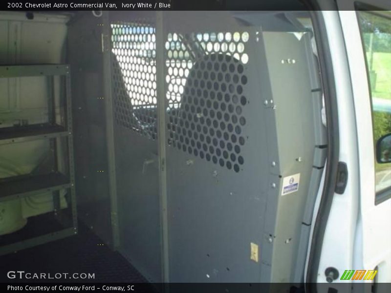 Ivory White / Blue 2002 Chevrolet Astro Commercial Van
