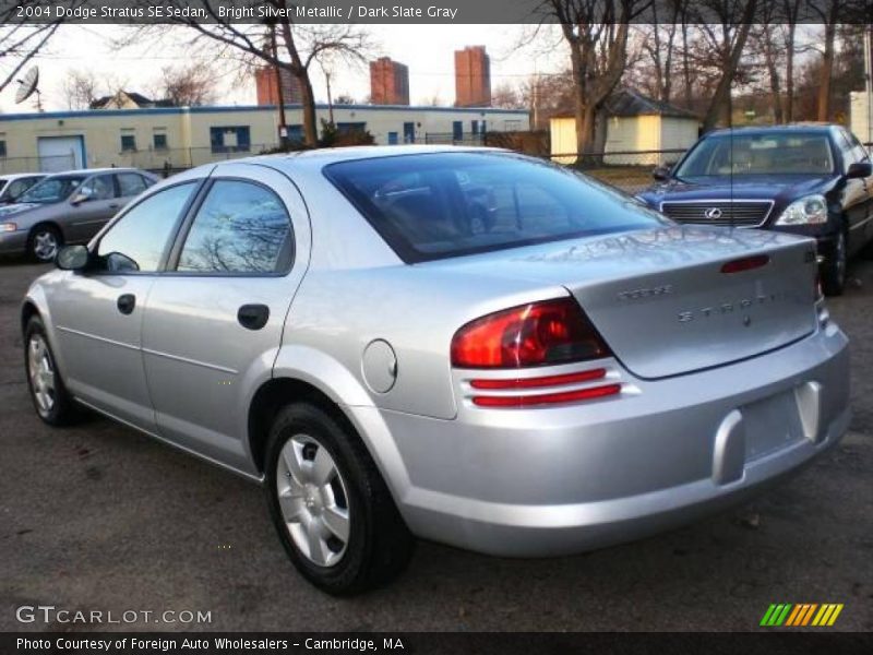Bright Silver Metallic / Dark Slate Gray 2004 Dodge Stratus SE Sedan