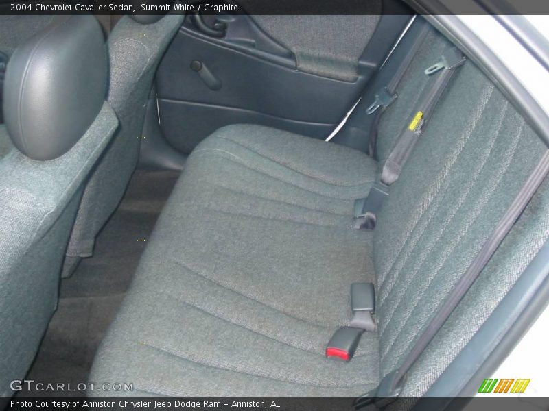 Summit White / Graphite 2004 Chevrolet Cavalier Sedan