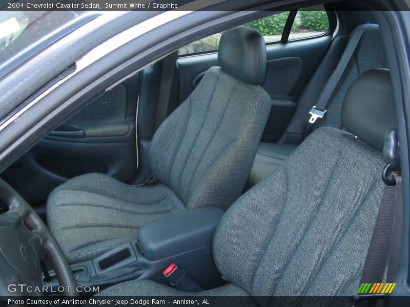 Summit White / Graphite 2004 Chevrolet Cavalier Sedan