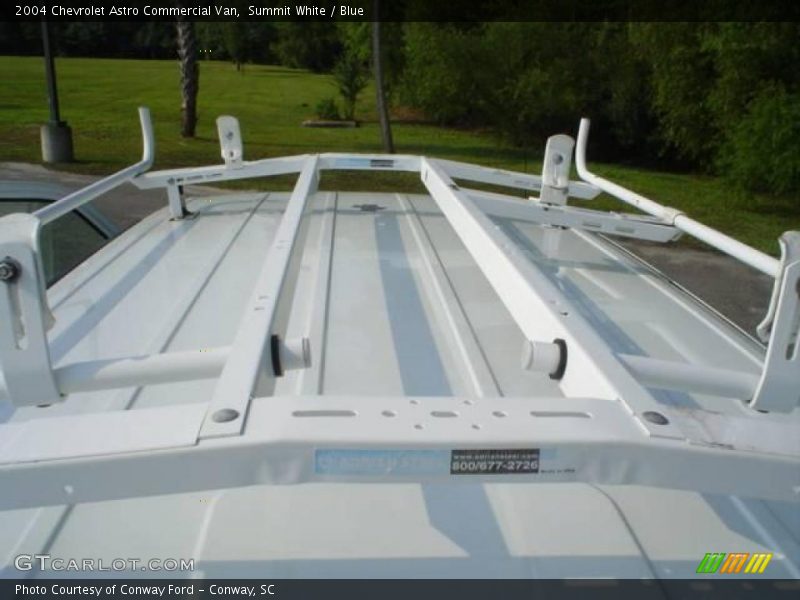 Summit White / Blue 2004 Chevrolet Astro Commercial Van