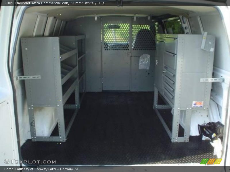 Summit White / Blue 2005 Chevrolet Astro Commercial Van