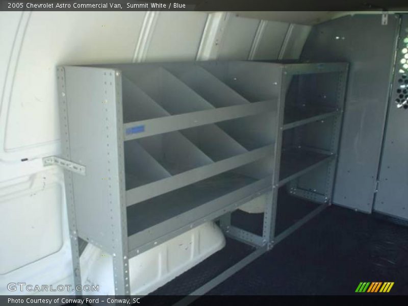 Summit White / Blue 2005 Chevrolet Astro Commercial Van